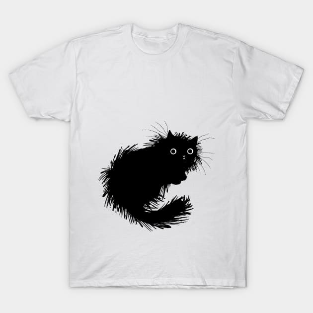 Moggy No.2 T-Shirt by iota